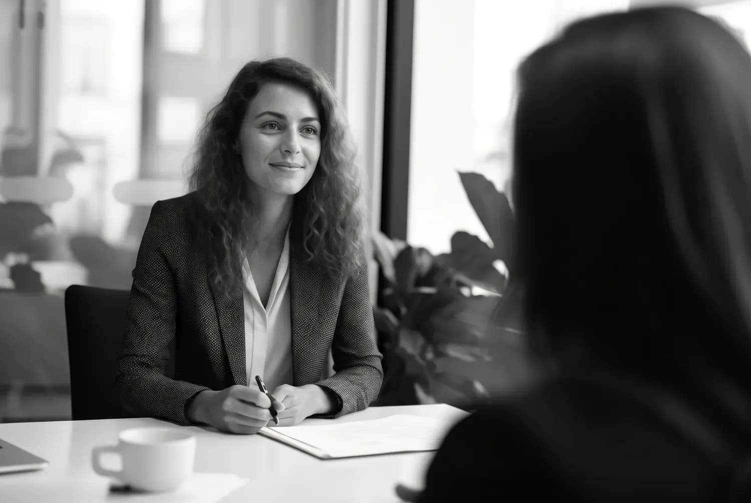 Entretien en face à face, dans un cadre calme et confidentiel