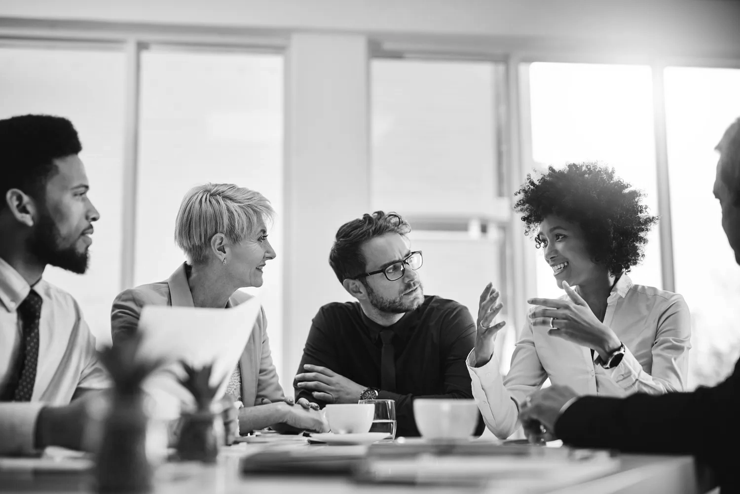 Discussion sur la prevention des risques psychosociaux