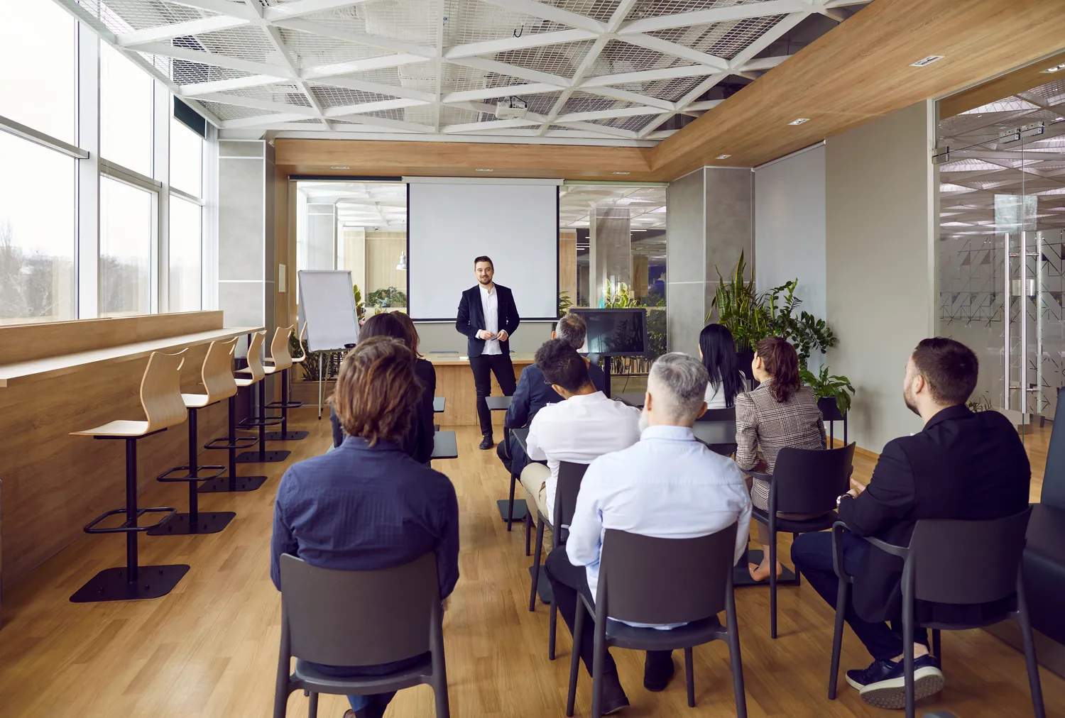 Formation en entreprise en petit groupe